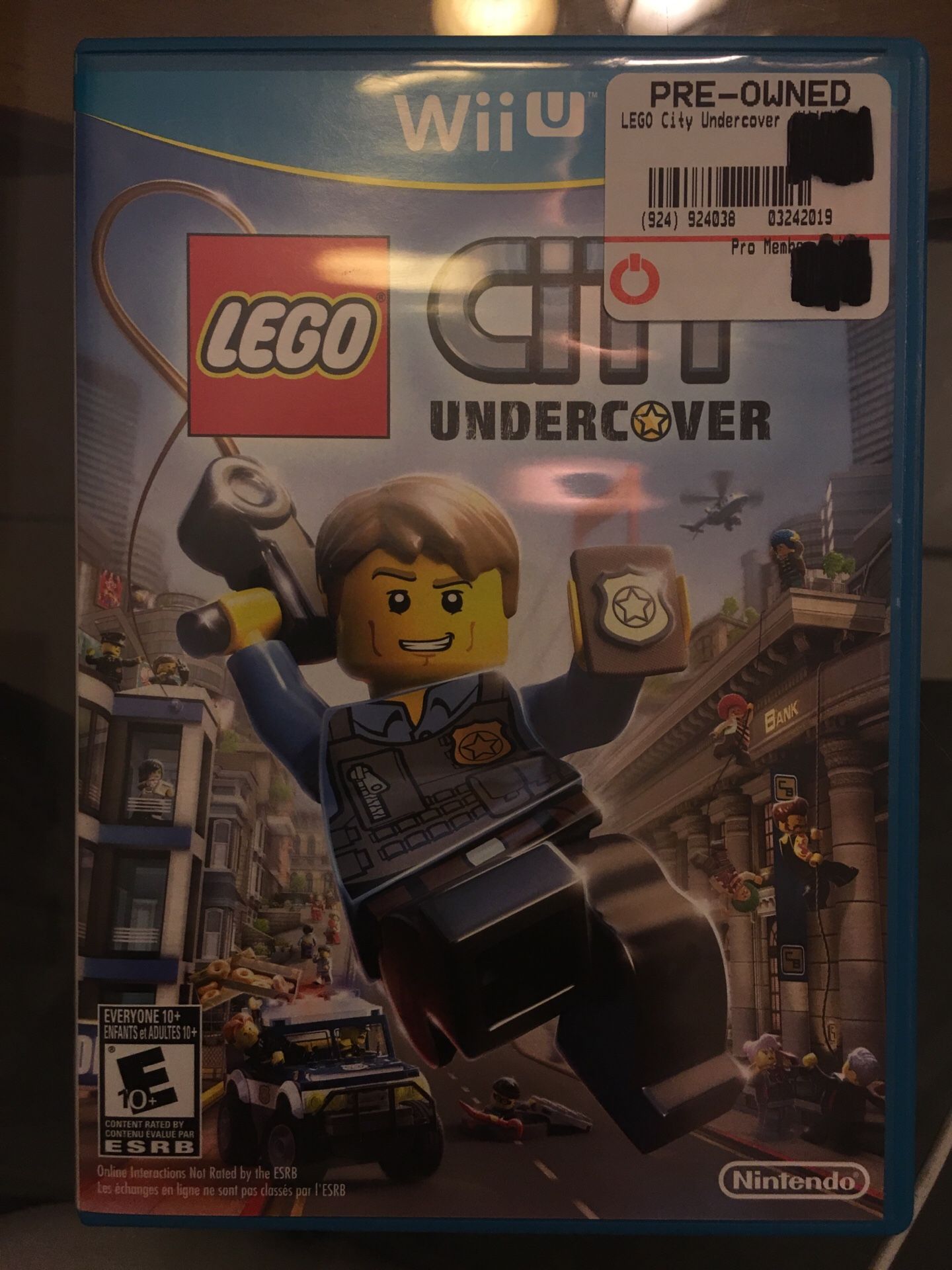 Nintendo Wii U LEGO city undercover