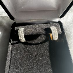 Men’s Diamond Hoop Earrings