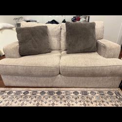Ashley furniture Couch Set (love seat & Couch)