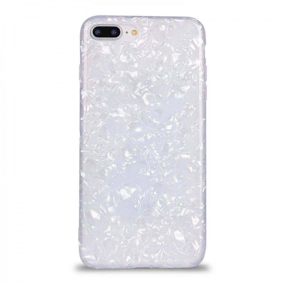 iPhone 8 Plus/ 7 Plus Marble Fashion Case (White or Rainbow White)