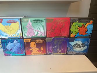 Pokémon ETBs - Empty + Supplies