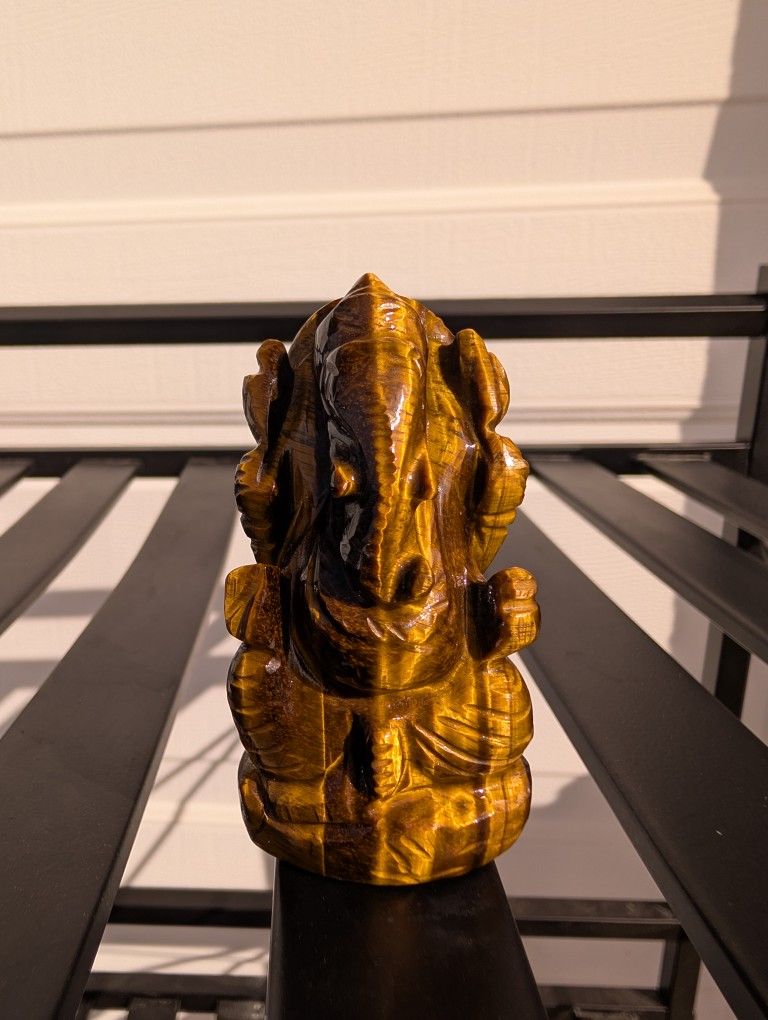 Tigers Eye Ganesha