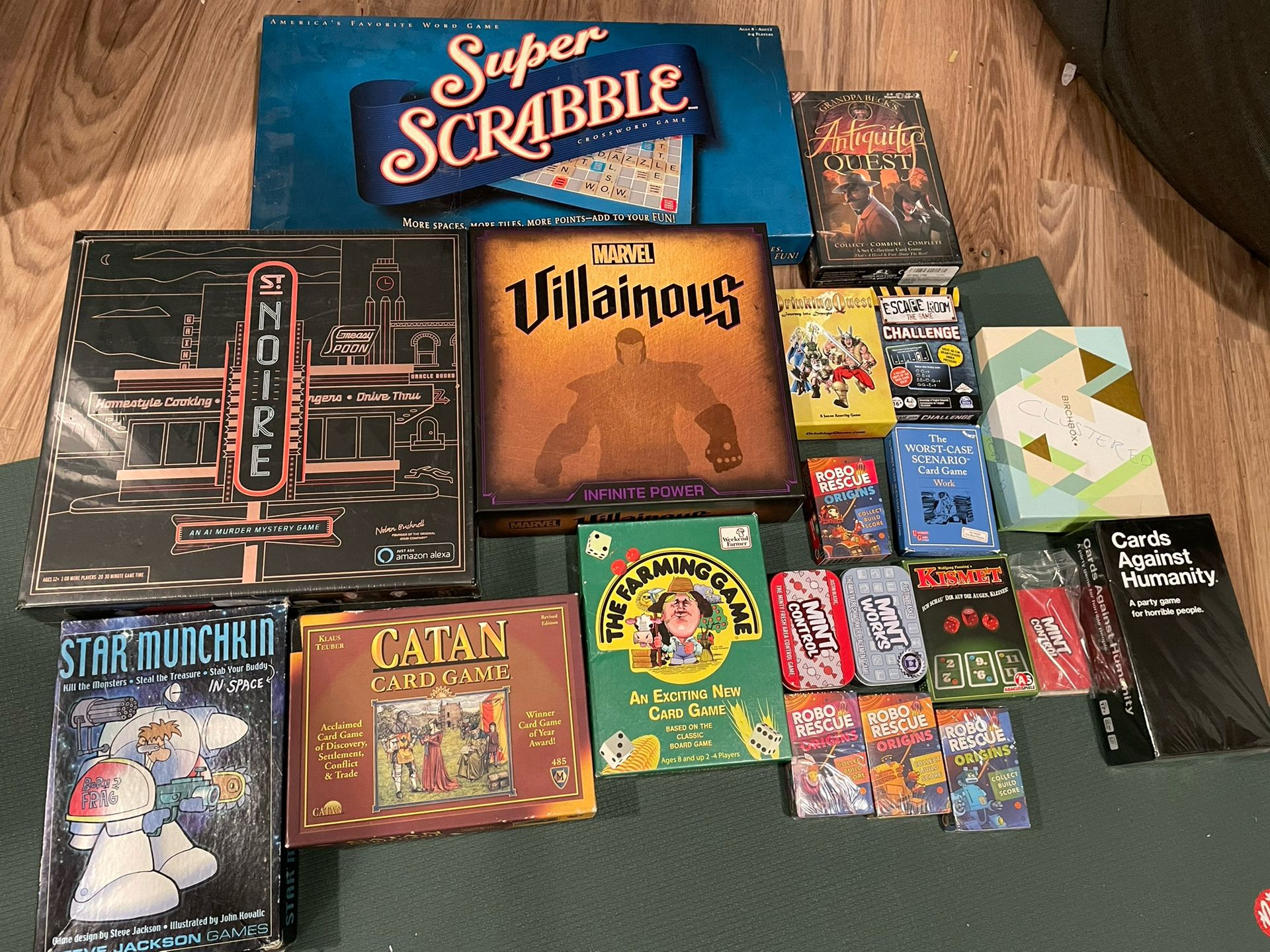 Big Board Game Lot