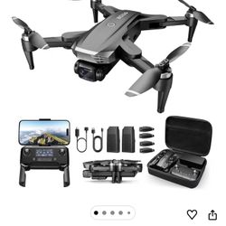 Unopened box, GPS Drone with Camera for Adults 4K, Auto Return Home, Brushless Motor, Follow Me, 5G FPV Transmission, Smart RC Quadcopter Drones for B