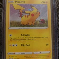 Pikachu Promo 2020 holo