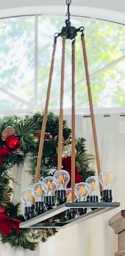 Chandelier/farm house Style