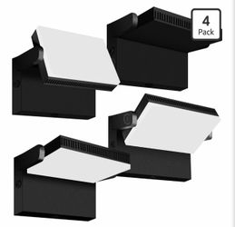 Brand new in the box- ledmo LED 150W Wall Pack Light Outdoor Switch Control Freely Rotating LED Wall Mount Light 5000K Waterproof Black Modern Flood S