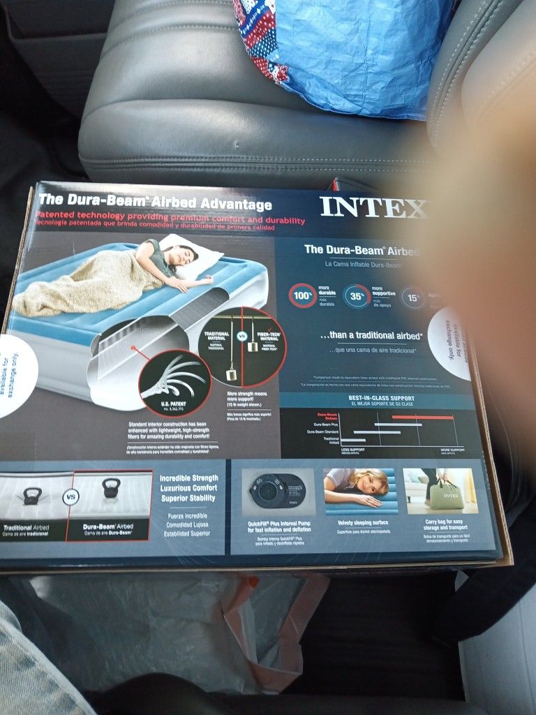 15in Pillow top Air Bed