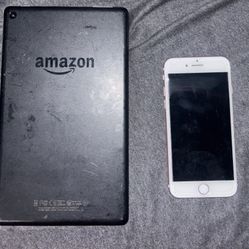 iPhone 7 And Kindle 