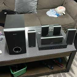 SONY DVD amplifier audio system