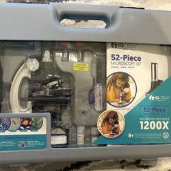 New 52 Piece Microscope Set