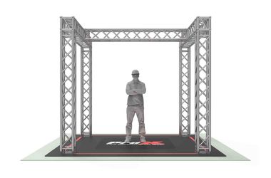 ProX KTP-E1099H K SERIES H Shape Light Duty Tradeshow Booth 9.42 W X