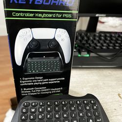 Keyboard accessory (Ps5 Controller)