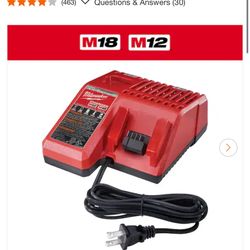 Milwaukee M12 & M18 Charger