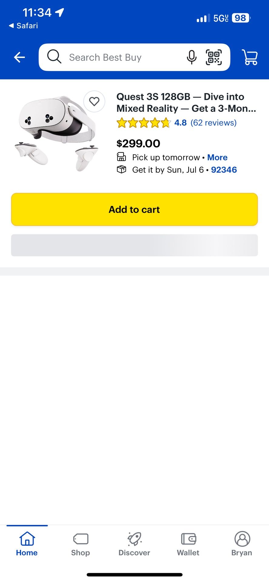 Meta Quest 3s 128 Gb