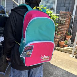 New Retro Backpack Cooler