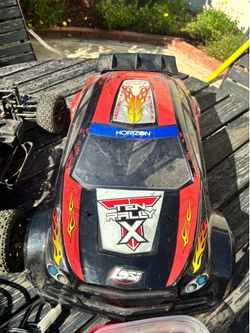 RC losi race car