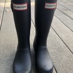 Children Hunter Rain Boots Boys Size 1 Girls Size 2