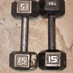 15LB Dumbbell Set 