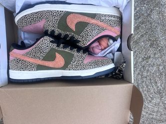 Size 8.5 Nike SB dunk low Arts &  Rec