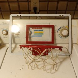 18" x 12" basketball hoop & backboard