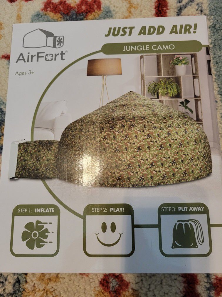 Unopened Camo Themed Air Fort