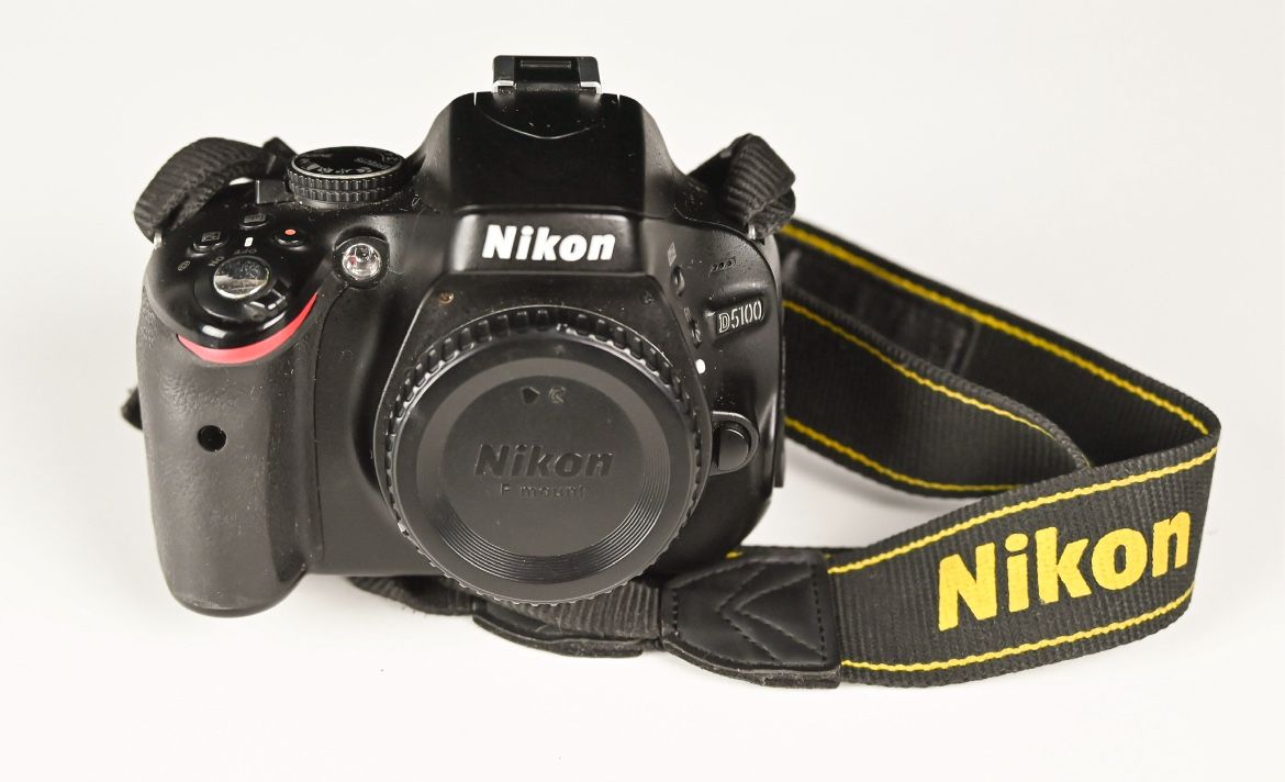 NIKON D5100 DSLR CAMERA, TWO LENSES