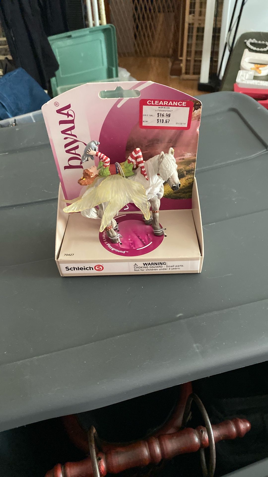 Christmas Elf On A Horse