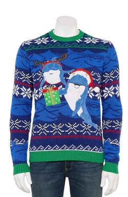 Ugly Holiday Sweater - Men Size Medium