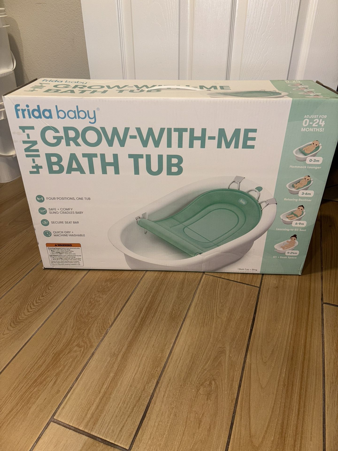 Frida Baby - Wash Me Grow Bath Tub - $35