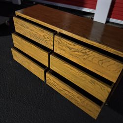 Small Wood Dresser 55”Lx16”Dx29/ Cajonera De Madera 