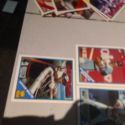 Dewayne Buice Topps 1988 Ml Baseball Folder 8x11" Card 649 Angels