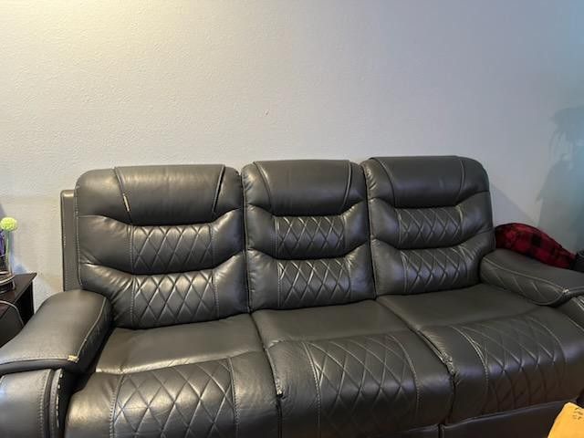 Leather Couch