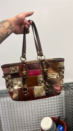 Coach patchwork handbag
