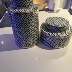 Ceramic Lidded Jars