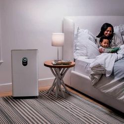 Shark HE601 Air Purifier 6 True HEPA Covers up to 1200 Sq. White