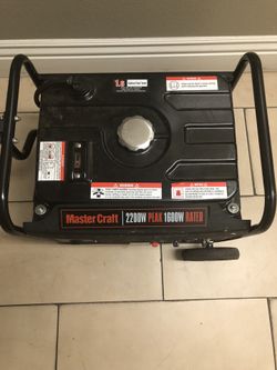 Generator master craft