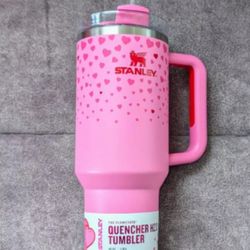 Stanley 40 Oz Valentines Day Tumbler - Pink