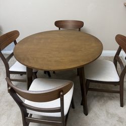 Dining Table Set (with 4 Chairs)
