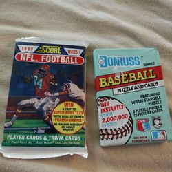 Unopened Sports Cards 
