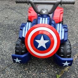 Toddler Captain America Rider
