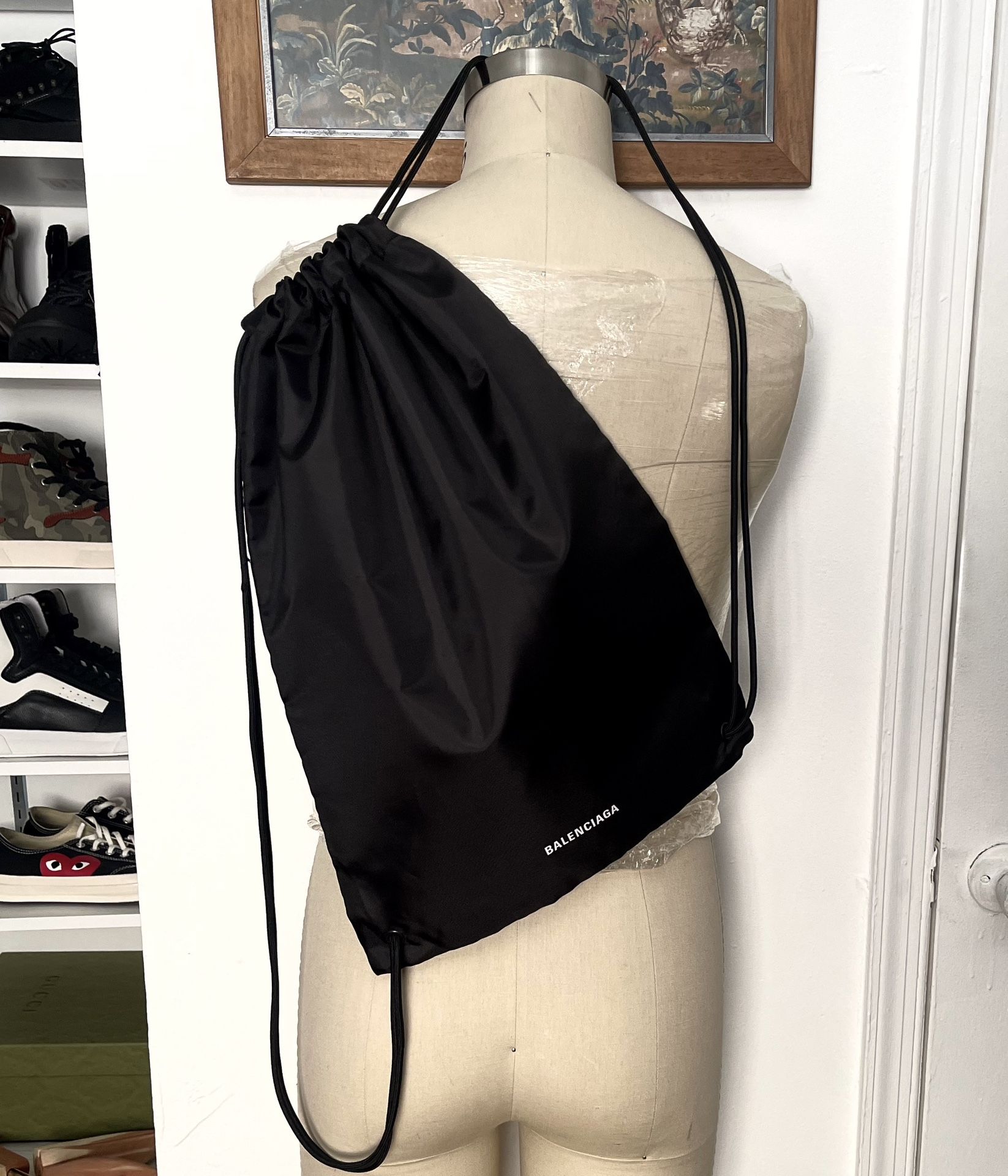 Balenciaga drawstring backpack and/or dust Brand new never