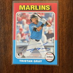 2024 Topps Heritage Tristan Gray [Real One Autograph] #ROA-TG