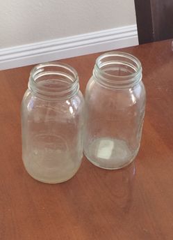 2 kitchen Masen Jars