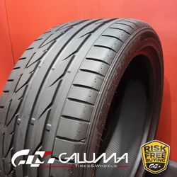1X Tire LikeNEW Bridgestone Potenza S001 RFT Run Flat 255/40R18 No Patch #88436