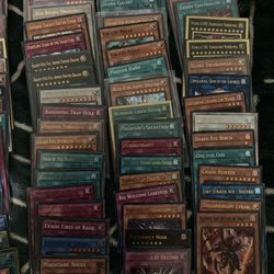 185 Yugioh Cards Mint 