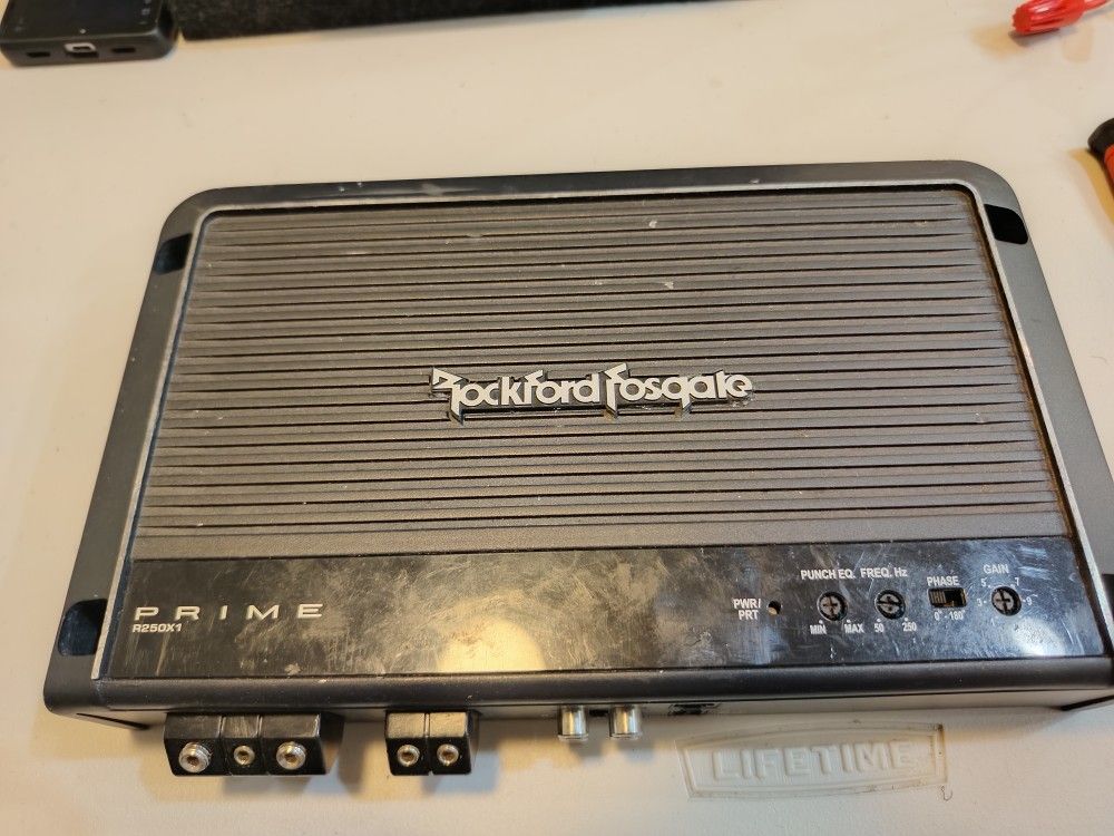 Rockford Fosgate Subwoofer Amplifier