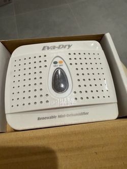 Eva-Dry 333 ft³ 6 oz Mini-Dehumidifier Shop all Eva-Dry Item # (contact info removed) | Mfr # E-333