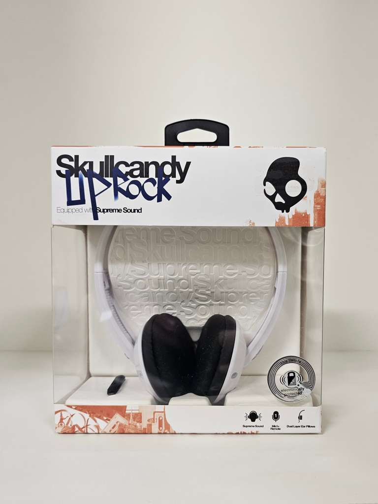 Brand New - Skullcandy Supreme Sound Uprock Mic Headphone in White