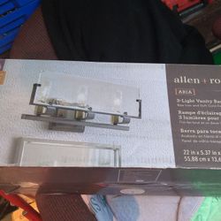 Allen And Roth 3 Light Vanity Bar New
